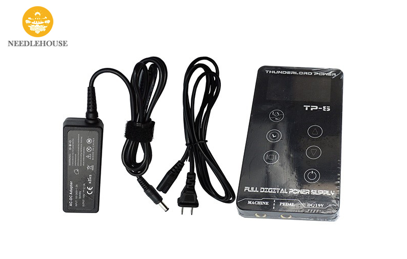 Tattoo Power & Footswitch & Clip cord 003